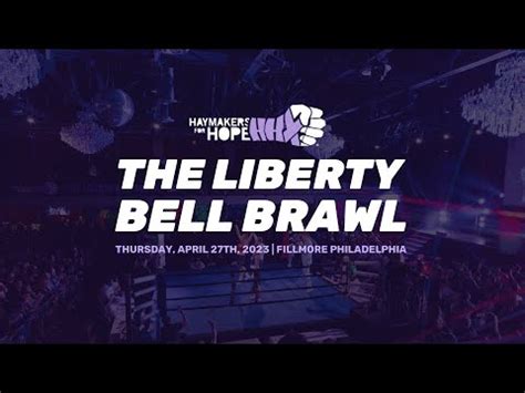 haymakers for hope philadelphia|The Liberty Bell Brawl .